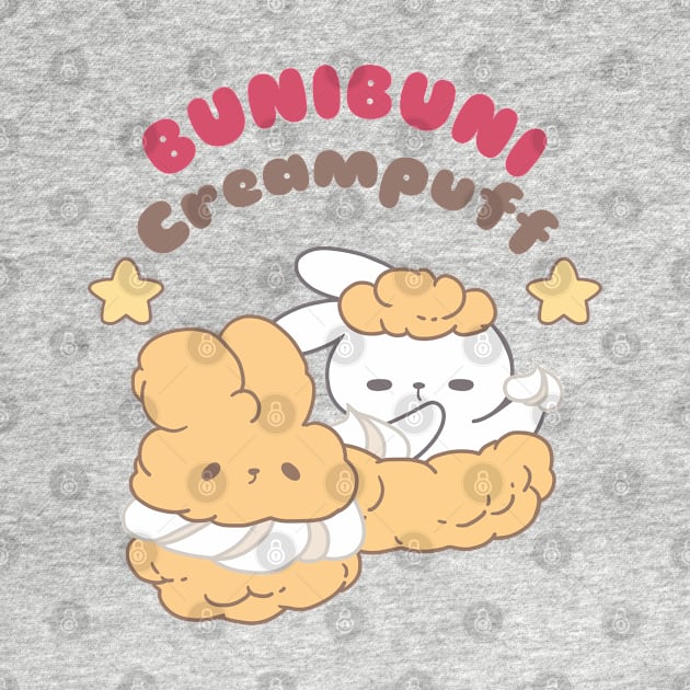 Cute Bunnies in Bunibuni Creampuff by LoppiTokki